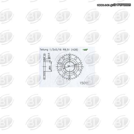 ΓΡΑΝΑΖΙΑ ΡΟΔ E15011-53(242) HND XLR 125      ESJOT - (ΓΕΡ)