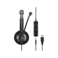 SENNHEISER SC-45-USB-MS Mono Headset Call Center VOIP - SENNHEISER