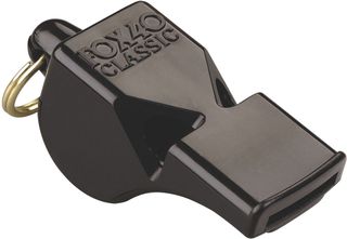 Amila Σφυριχτρα Fox40 Classic Official Χωρις Κορδονι Μαυρη (99000008)