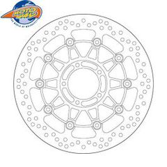 ΔΙΣΚΟΠΛΑΚΕΣ SBS/5044 320X72X5,0X5X8,5(10) ΕΜΠΡ  MULTISTRADA1200'10-14,MONSTER1100'09-,HYPERMOTARD800'13-15
