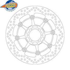 ΔΙΣΚΟΠΛΑΚΕΣ SBS/5024 320X64X5,0X6X8,5(10,5) ΕΜΠΡ  DUCATI,690DUKE,RSV4-1000