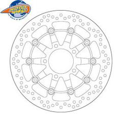 ΔΙΣΚΟΠΛΑΚΕΣ SBS/5042 320X78X5,0X5X10,5(17,5) ΕΜΠΡ  TIGER1050'07-