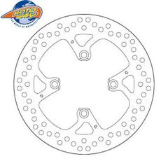 ΔΙΣΚΟΠΛΑΚΕΣ SBS/5078 245X83,5X5,0X4X10,0 ΠΙΣ  MULTISTRADA1200'10-14,MONSTER1200'14-