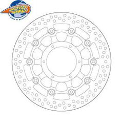 ΔΙΣΚΟΠΛΑΚΕΣ SBS/5102 310X94X5,0X6X6,5  ΕΜΠΡ  CBR600RR'09-16,CBR1000RR,CB1300S'11