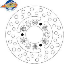 ΔΙΣΚΟΠΛΑΚΕΣ SBS/5025(6025) 190X58X3,7X3XMH ΕΜΠΡ  STALKER50,TYPHOON80/125,110LEAD,FIDDLEII50