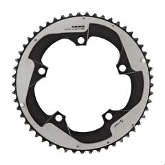 ΔΙΣΚΟΣ ΦΥΛΛΟ SRAM ROAD RED22 X-GLIDE 53T YAW 11 ΤΑΧΥΤΗΤΩΝ S3 130 ALUM 5MM FALCON ΓΚΡΙ (53 39)