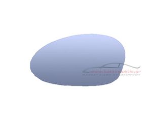 Κρύσταλλο καθρέπτη αριστερό συμβατό με Bmw 1-Series (E81/ E82/ E87/ E88)/ 3 Series (Ε90/ Ε91/ Ε92/ Ε93)