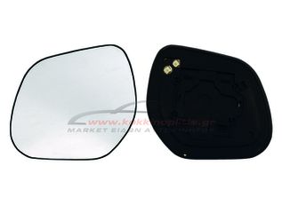 Kρύσταλλο καθρέπτη αριστερό για C-Crosser/ Outlander/ ASX Ι/ 4007 θερμαινόμενο