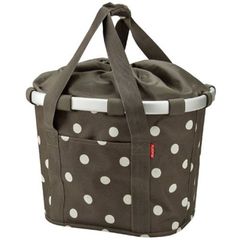 ΚΑΛΑΘΙ ΕΜΠΡΟΣΘΙΟ KLICKFIX BIKEBASKET MOCHA DOTS