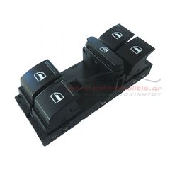 Διακόπτης παραθύρων συμβατός για Polo / Golf 5/6 / Passat / Jetta / Fabia / Octavia 5 / Superb / Yeti / Ibiza
