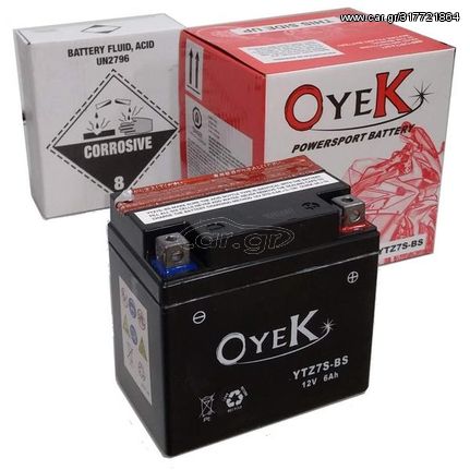 ΜΠΑΤΑΡΙΕΣ YTZ7S-BS OyeK (6) - (ΤΑΙ)