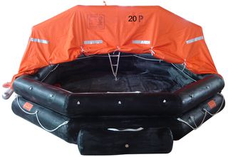 ΠΝΕΥΣΤΗ ΣΩΣΙΒΙΑ ΣΧΕΔΙΑ (LIFERAFT) SOLAS, ΡΙΠΤΟΜΕΝΟΥ ΤΥΠΟΥ (THROWING TYPE)