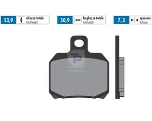 ΣΕΤ ΤΑΚΑΚΙΑ POLINI RACING (PH253) (FA266HH)