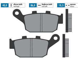 ΣΕΤ ΤΑΚΑΚΙΑ POLINI RACING (PH061) (FA140HH)