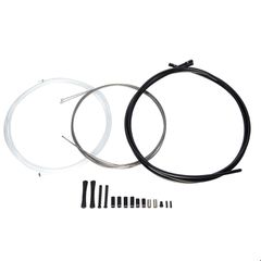 ΣΥΡΜΑ ΤΑΧΥΤΗΤΩΝ SRAM SLICKWIRE PRO ROAD/MTB 016 4mm ΕΣΩΤΕΡΙΚΟ ΚΑΙ ΕΞΩΤΕΡΙΚΟ ΚΙΤ ΜΑΥΡΟ