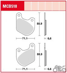 ΤΑΚΑΚΙΑ MCB518 TRW LUCAS ΓΕΡΜΑΝΙΑΣ F72
