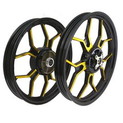 ΤΡΟΧΟΙ ΑΛΟΥΜ YMH CRYPTON-X 135  5/10 ΜΠ/ΣΟΙ X1-R ΜΑΥΡΟΙ/ΧΡΥΣΟΙ - (ΜΑΛ)