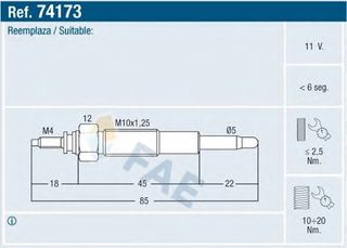 E 74173 FAE