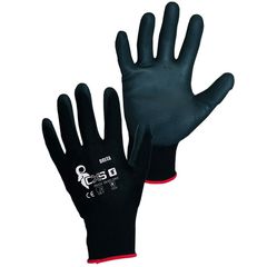 Γάντια εργασίας μαύρα Brita 2τμχ