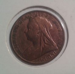 1 PENNY  1900 , GREAT  BRITAIN 