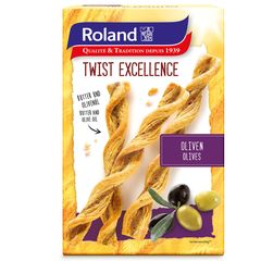 Κρουασίνια Βουτύρου με Ελιές Roland Twist Excellence Olives 100g