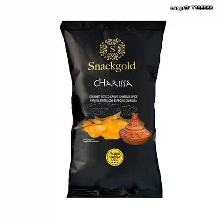 Πατατάκια Με Μείγμα Μπαχαρικών Χαρίσα Snackgold Charissa Spice Gourmet Potato Crisps 125g