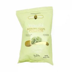 Πατατάκια Inessence Golden Crisps Wasabi Premium Flavour Potato Chips 125g