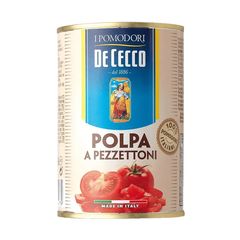 Πολτός Τομάτας De Cecco Polpa A Pezzettoni 400g