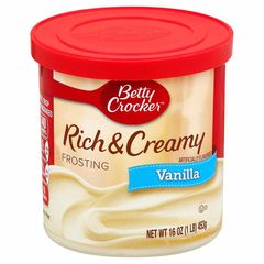 Γλάσσο Έτοιμο Βανίλια Betty Crocker Rich and Creamy Vanilla Frosting 453g