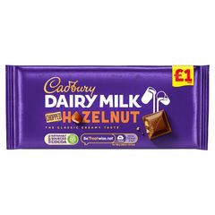 Σοκολάτα Γάλακτος Cadbury Dairy Milk Chopped Hazelnut 95g