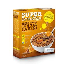 Δημητριακά με Βρώμη Ολικής Άλεσης Super Breakfast Honey Cocoa Tahini 375g