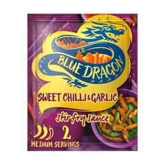 Σάλτσα Έτοιμη Vegan Blue Dragon Sweet Chilli and Garlic Stir Fry Sauce 120g