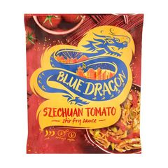 Σάλτσα Έτοιμη Vegan Blue Dragon Szechuan Tomato Stir Fry Sauce 120g