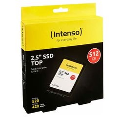 SSD Σκληρός Δίσκος Intenso SATA III Top 512GB 2.5