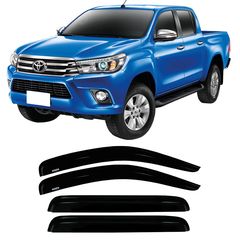 Ανεμοθραύστες Niken εξωτ. τοποθέτησης Toyota Hilux VIII 4D 4τμχ