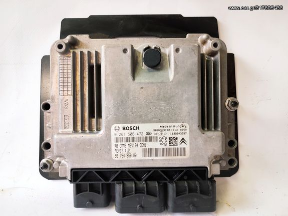 Εγκέφαλος Μηχανής PSA 1,6 VTi 9675495080 BOSCH 