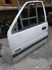 Peugeot 106 II - Πόρτα οδηγού, πόρτα πίσω αριστερη, προφυλακτήρες εμπρός πίσω, 5η πόρτα, φτερό εμπρός αριστερό, μετώπη, τεπόζιτο καυσίμων-thumb-1