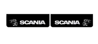 Λασπωτήρες SCANIA 18cm x 60 cm - Μαύροι