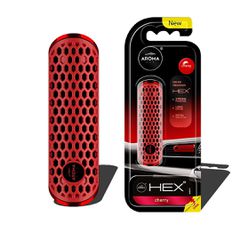 AMiO Αρωματικό Υγρό Αεραγωγού Αυτοκινήτου Aroma Fancy Shapes Hex Κεράσι