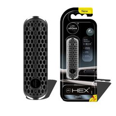 AMiO Αρωματικό Υγρό Αεραγωγού Αυτοκινήτου Fancy Shapes Hex Black