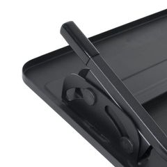 Maclean MC-831 foot rest Black-thumb-1