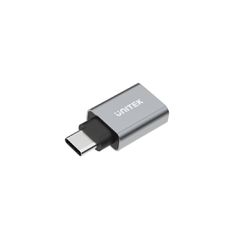 UNITEK Y-A025CGY cable interface/gender adapter USB Type-C USB Type-A Metallic-thumb-3