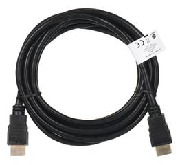 LANBERG HDMI CABLE V2.0 M/M 3M CCS BLACK-thumb-2