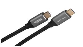 I-BOX USB C/USB C, 1 m USB cable 3.2 Gen 2 (3.1 Gen 2) Black