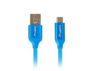 LANBERG CABLE USB 2.0 MICRO-B (M) - A (M) 1.8M QC-thumb-1