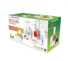 Esperanza EKM027 electric grater/spiralizer Plastic White-thumb-4