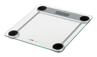 Clatronic PW 3368 Electronic Personal Scale (Transparent/Silver)-thumb-1