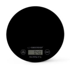 Esperanza EKS003K kitchen scale Black Countertop Round Electronic kitchen scale