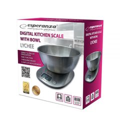 Esperanza EKS008 Electronic kitchen scale with a bowl-thumb-3
