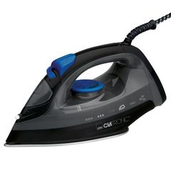 Clatronic DB 3703 iron Dry & Steam iron Stainless steel soleplate Black,Grey 1800 W